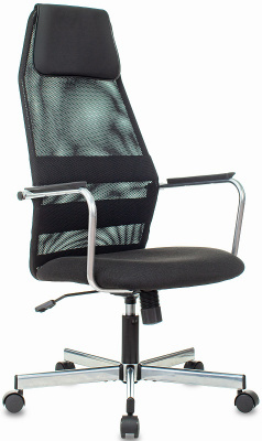 Кресло руководителя Бюрократ KB-5M/SL/BLACK